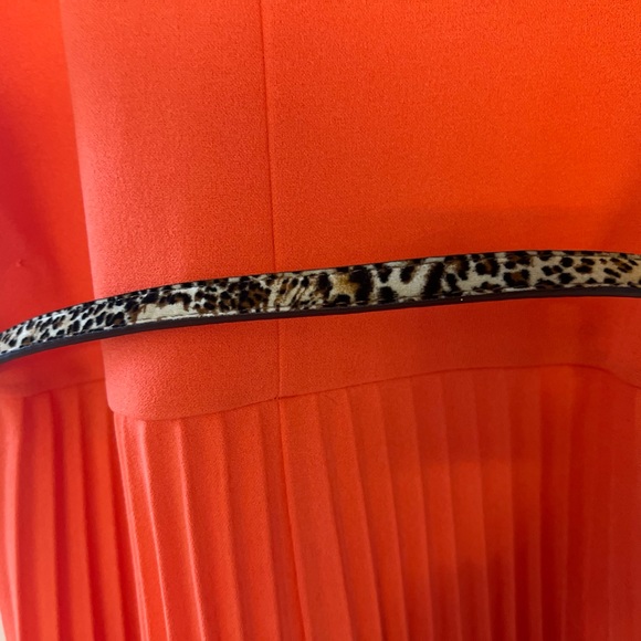 Gorgeous MIDI Pleated Dress in dazzling Orange  from Elizabeth & Nichole🔥🔥🔥 - Picture 11 of 11